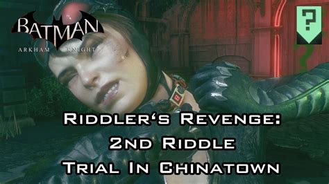 riddler chinatown trial|Second Riddler trial .